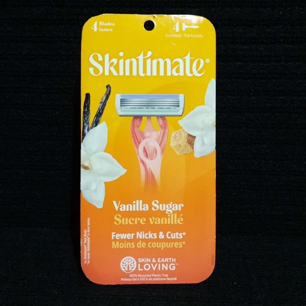 🔴 $ 4.00 Skintimate Women's Razors 3 Blade Razor 4 In Package